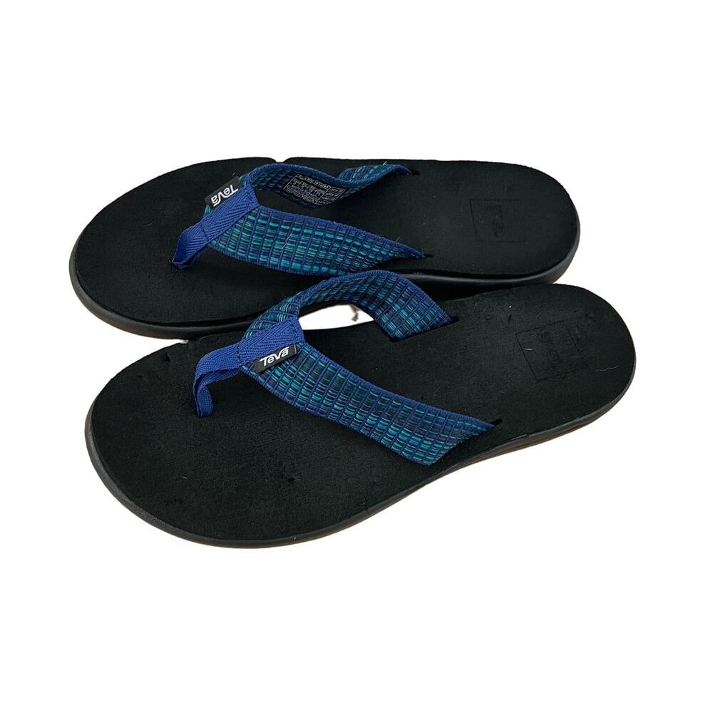 Reef Cushion Court Sandal Blue Flip Flop-Size 8